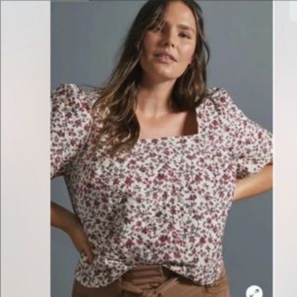 NWT let me be by Anthropologie top